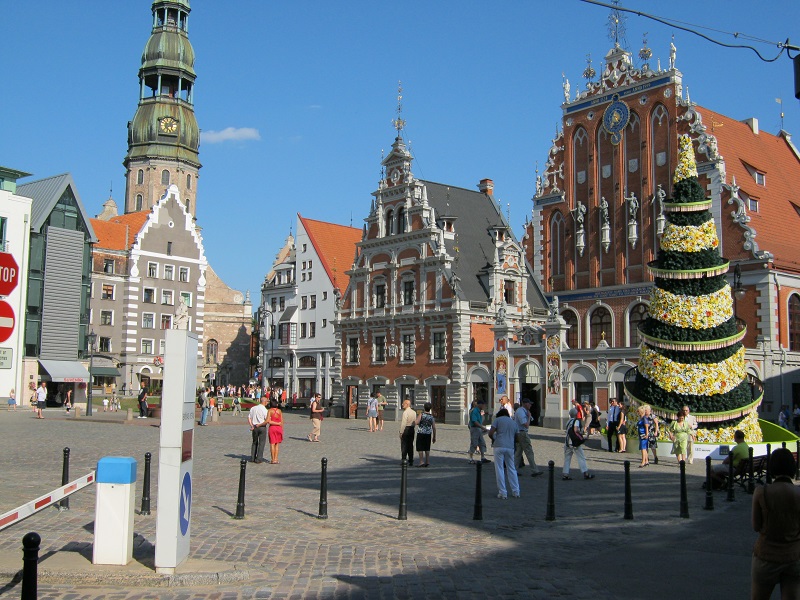 Riga, Latvia in Late Summer 